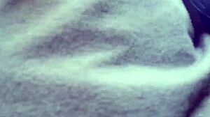 Boldly Flashing Tits in Public Garden