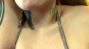 Training in bikini at beach gym