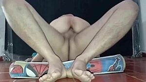 this nympho stepsister is riding her stepbro's big cock so deliciously in pov