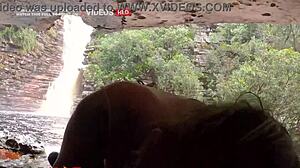 Outdoor Sex in Bahia Waterfall