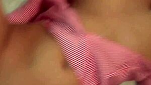 Valerie Collien Ensures Customer Cums First in Public