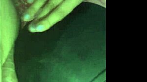 sleepover with my friend in mini black shorts