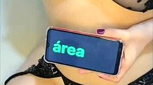 Brazilian Blonde With Fine Waist And Giant Ass In Dark Pov Amateur.