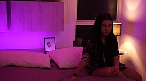 the beautiful yaira and her girlfriend relax at home