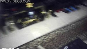 Behind Scenes: Pornstar vs Big Breast Babe in Wrestling Match