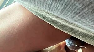 Ebony Pornstar Gives Dirty Blowjob Then Rides Big Ass in Anal Creampie