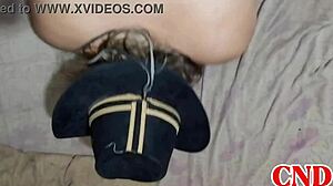 Fat Wife Screams in Bed Doggy