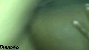 Filling Ebony Whore's Ass With Cum In Blowbang?