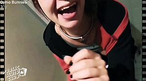 Gym Bunnies Present Public Club Hardcore Sex.