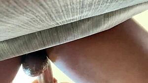 Ebony Pornstar Gives Dirty Blowjob Then Rides Big Ass in Anal Creampie