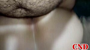 Fat Wife Screams in Bed Doggy