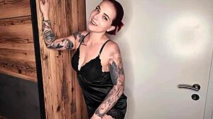 Hot German Footjob With Wet Pussy Play