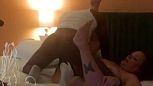 Old Cuckold Watches Monster Cock Creampie His Wife