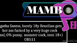 Agatha Santos Takes Huge Cock In Ass!