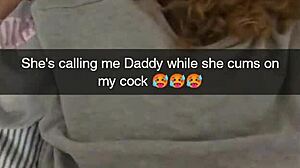 Cheating college girlfriend fucked roughly on Snapchat to pay debt