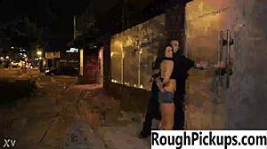 Submissive Bitch Endures Humiliating Public Exposure and Outdoor Pickup Adventures