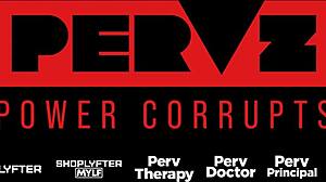 Rich bitch thief bent over and fucked by security guard