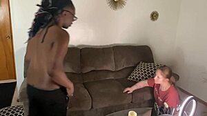 getting dominated by black dick at casting