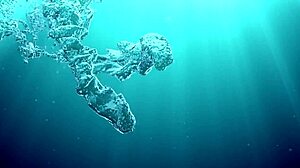 Irina russaka shows off underwater in tight outfit