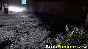 Arab Prostitute in Reality POV Sucks and Fucks Big Western Cock with Shaved Pussy.