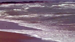 Gorgeous Teen Agnes Bathes Naked In Ocean