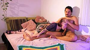 Cheating Tattooed Girlfriend Shares Dorm Secrets With Roommate