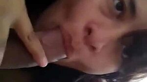 Aurora Estelar gives luxury oral to Hunter 666 with hot milk for breakfast