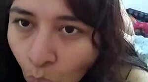 Aurora Estelar gives luxury oral to Hunter 666 with hot milk for breakfast