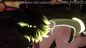 Hex Submissively Sucks Monster Cock In Vrchat Erp