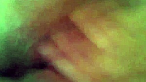 wife squirts during homemade orgasm session 😍