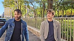 vanessa hillz takes rough 3 on 1 dp with gagging and spanking