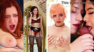 Naughty Student Sucks Off Anonymous Cock!