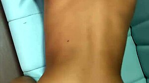 beautiful 18 year old woman interacts with black partner in homemade scene