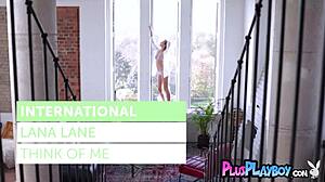 lana lane's teen body poses in lingerie showing small tits