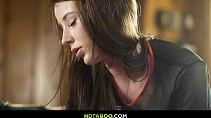 Horny Stepdaughter Jessica Takes Control Over Stepdaddy