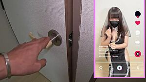 busty cosplayer gets rough blowjob and cum!