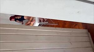 Redhead Client Choked And Fucked Roughly By Masseur's Husband