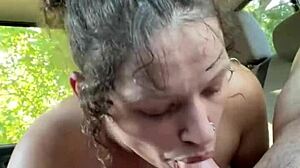 pretty hooker sucks cock and spits cum