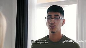 Virgin guy gets his first fuck from milf masseuse andi avalon