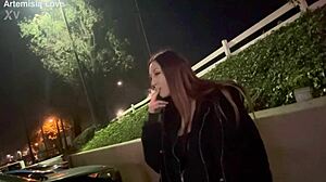 Italian Milf Artemisia Love Enjoys Outdoor Smoking Session