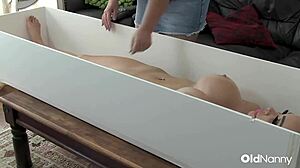 Horny Milf Lacey Starr Teases And Pleases Young Lesbian With Naked Body And Big Tits