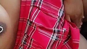 Blackvelvet Caught Playing With Her Kitty