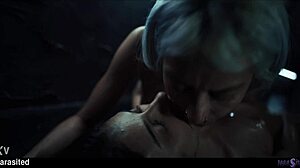 Feral Girls Screaming And Squirting While Fucking Rough In Slime