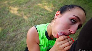 I Made My Fitness Trainer Suck My Fat Cock And Cum All Over Her Face 😈