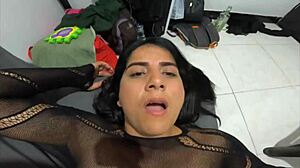 DO YOU SEE WHY I AM YOUR SLUTTY WIFEY STEP PAPI SPIT ON MY CLIT AND FUCK ME HARDCORE