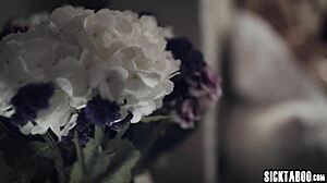 Dirty Stepmom Helps Big Cock Stepson With Her Hands!