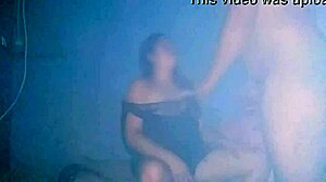 Mexican milf fucks and smokes