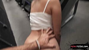 I-I got caught cheating in the gym with my bf