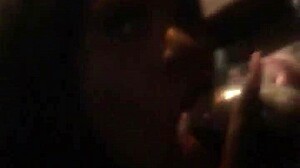 i saw this trans woman sucking big cock downtown philly