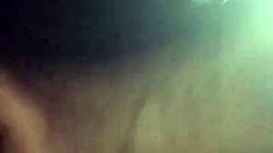 After red wine, I make my curvy Latina moan loudly at home